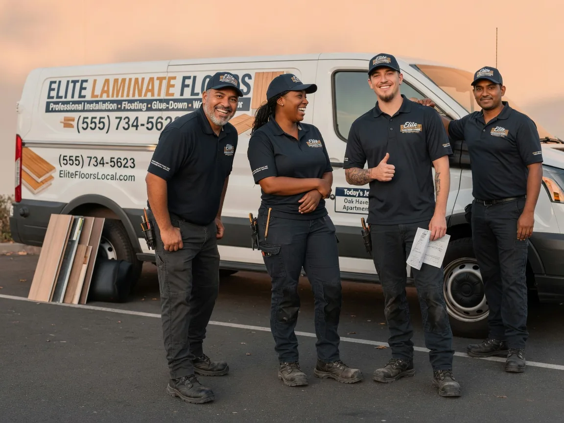 Laminate flooring installation company in Hudson, IA
